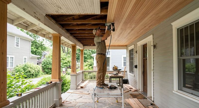 Increase Your Porch Ceiling Construction Business with an AI Driven, Targeted Website