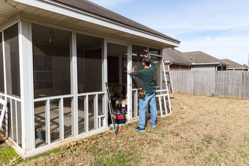 Porch Ceiling Construction
