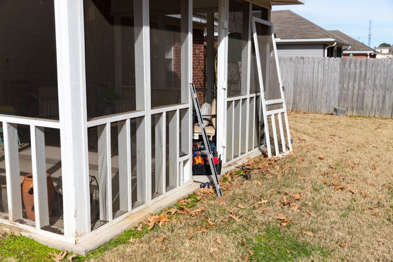 Porch Ceiling Construction